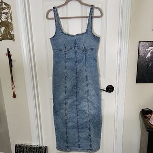 Jean Midi Dress